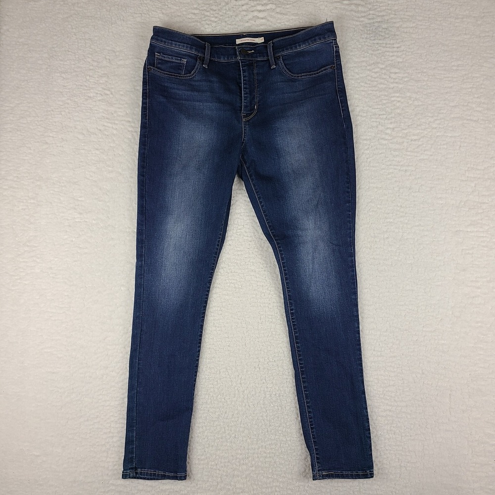 Levi's 311 Jeans Womens 32 x 30 Shaping Skinny‎ Dark Wash Blue